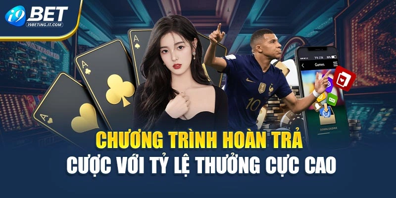 Chương trình hoàn trả cược với tỷ lệ thưởng cực cao